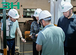 新闻 |中国建筑金属结构协会领导莅临3H建筑五金探索五金行业高质量发展新路径