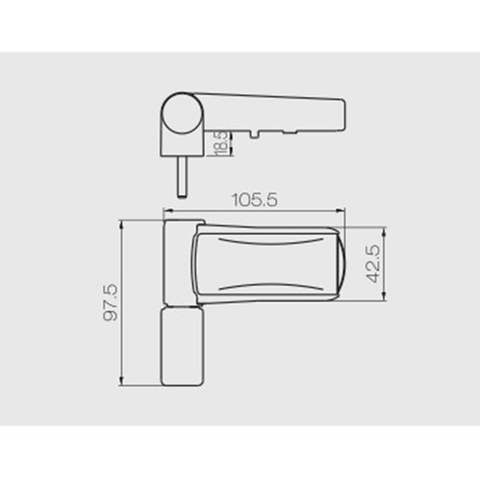 出厂价铝合金UPVC平开门3D铰链PJH11